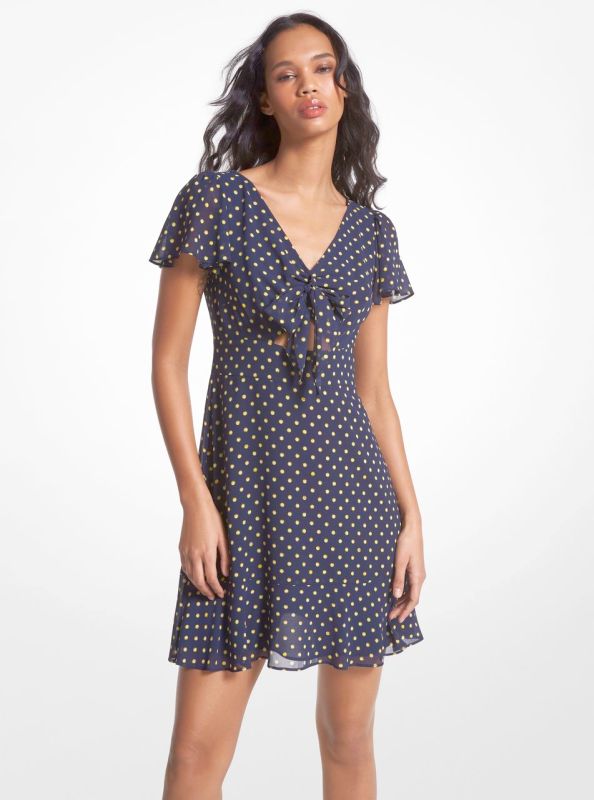 Tie front dress - Main Image