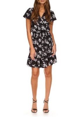 black-floral-dress